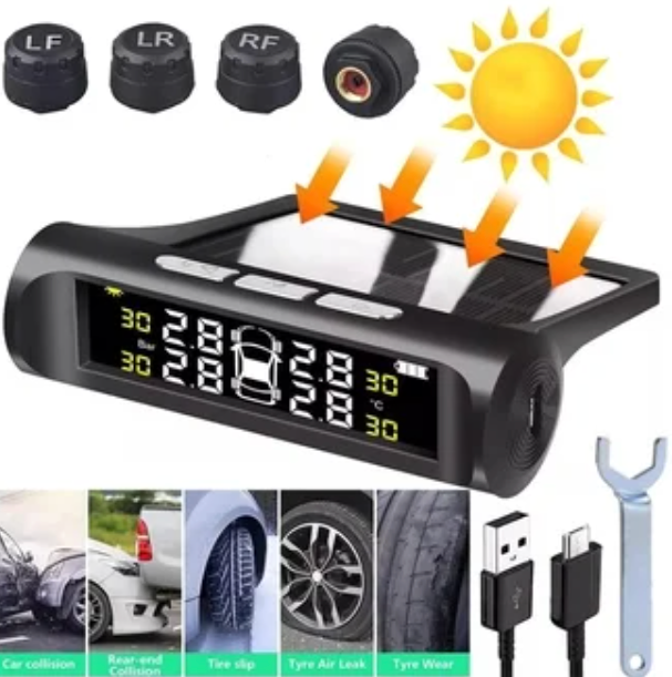 Smart Bluetooth Tire Pressure Monitoring System (TPMS)